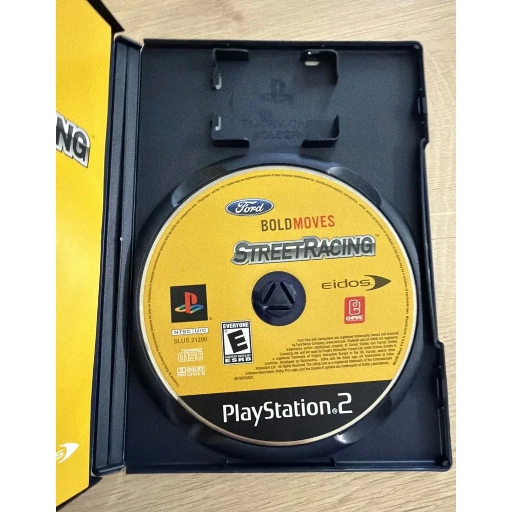 Ford Bold Moves Street Racing PS2 Sony PlayStation 2 CIB Complete w Manual